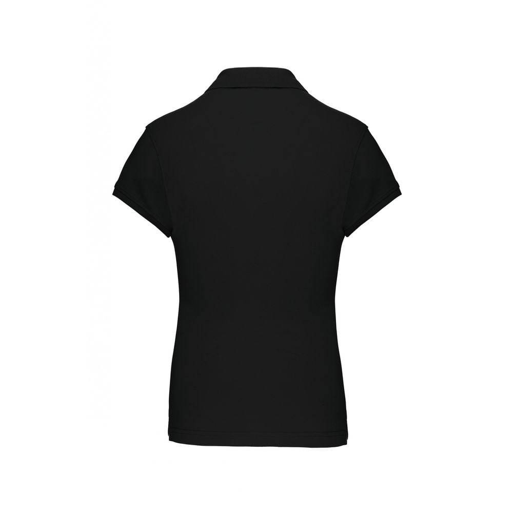 Polo de travail femme Kariban 100% coton Noir S - Image 2