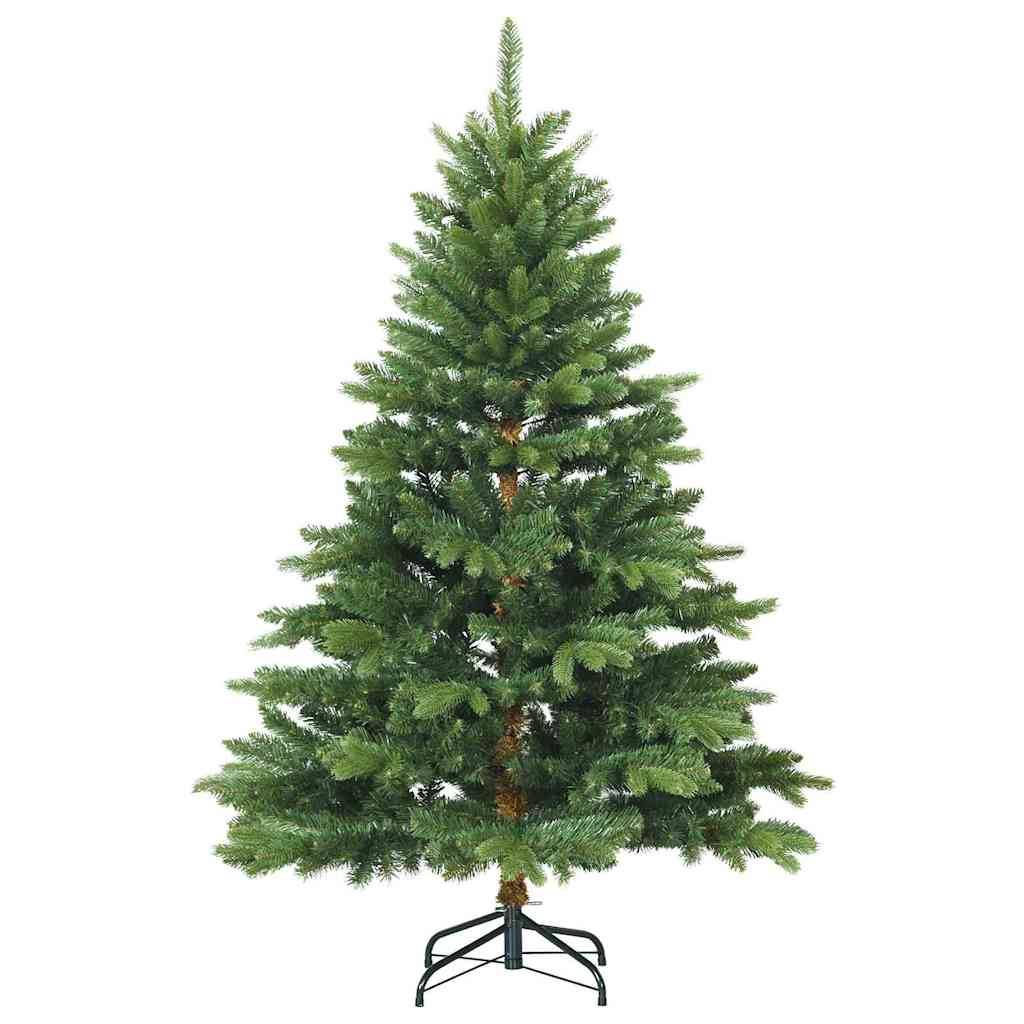 Sapin de Noël | Arbre de Noël artificiel avec 150 LED Vert 150 cm PE et PVC Maison Chic - Image 5