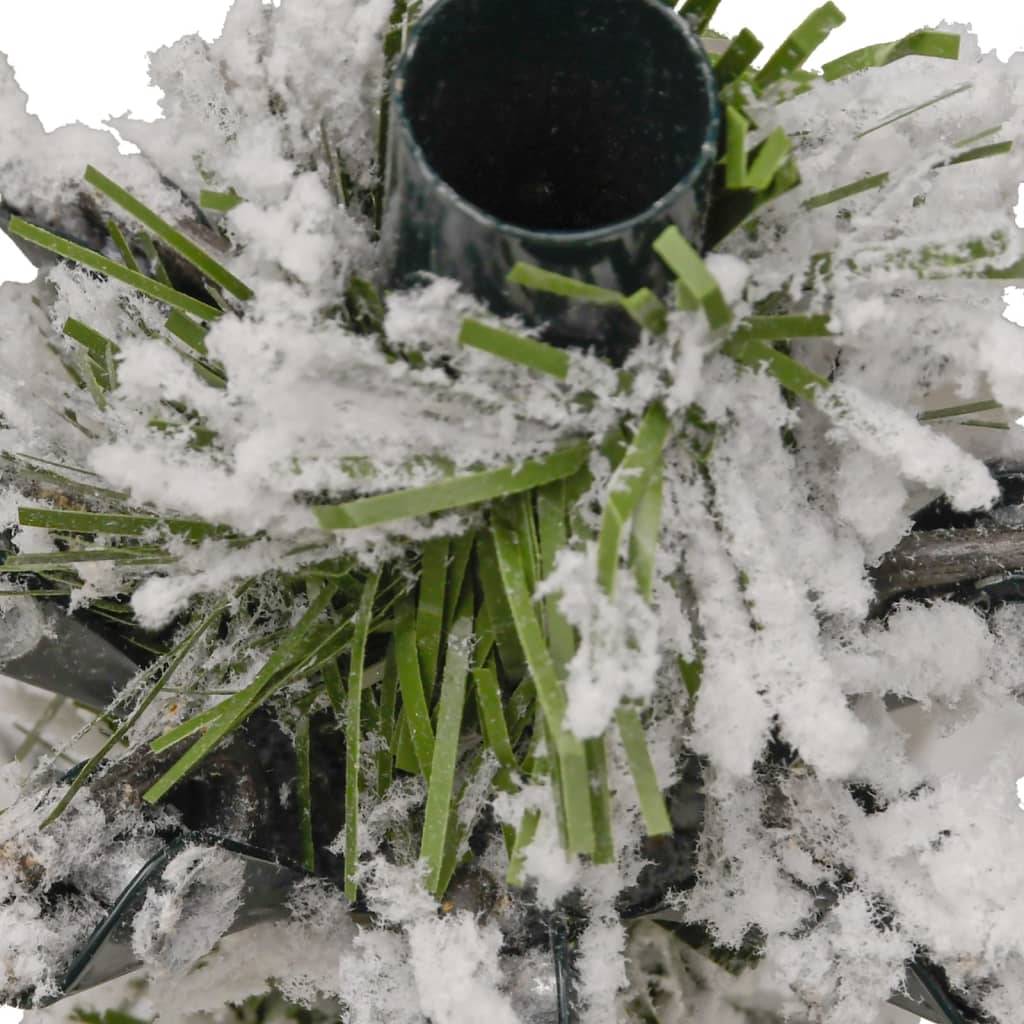 Sapin de Noël | Arbre de Noël artificiel à charnières avec neige floquée 270 cm Maison Chic - Image 7