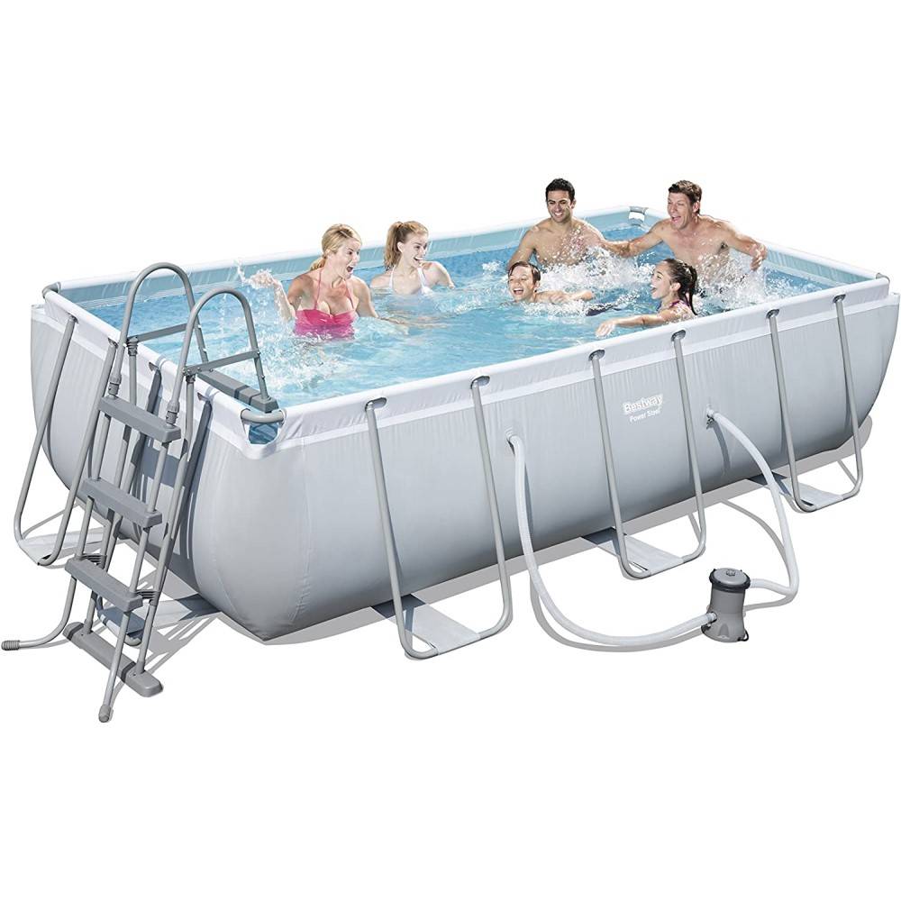 Bestway - Piscine hors-sol tubulaire Power Steel - L. 4.04 x l. 2.01 x H. 1 m Bestway - Image 2