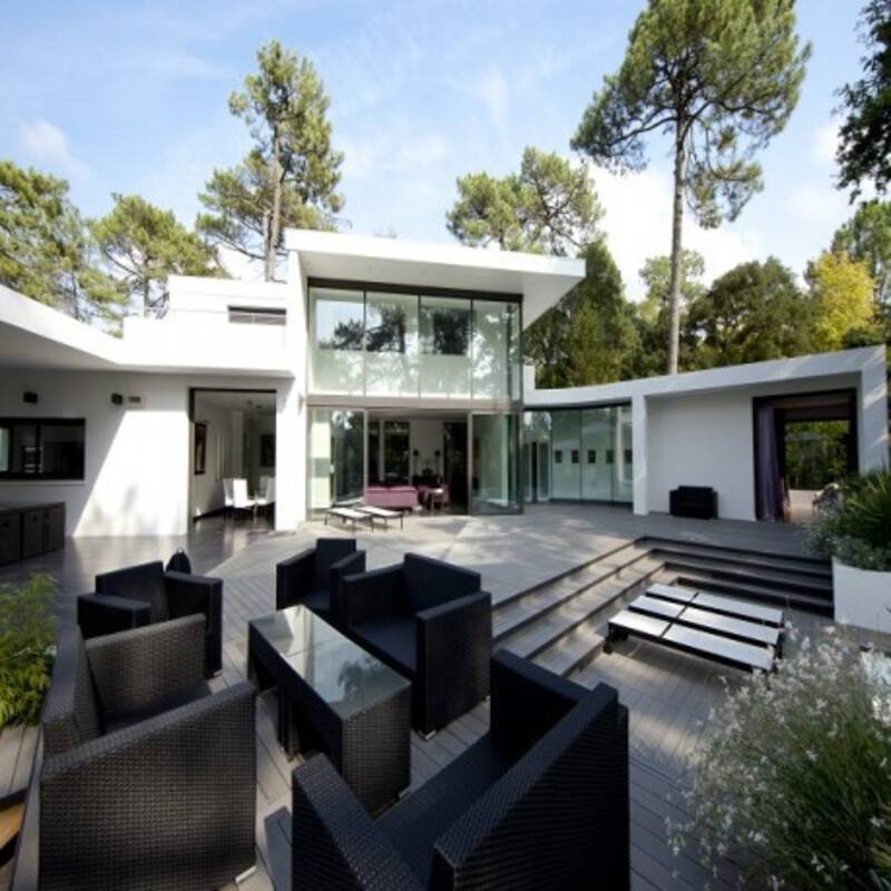 PACK 4 m² lame terrasse composite Dual + ACCESSOIRES (4 coloris) 3600mm - Gris anthracite, Epaisseur 25mm, Largeur 14cm, Longueur 360cm - Image 4