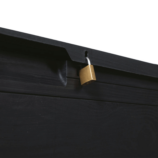 Coffre de jardin WOODY - 160L - Anthracite - Image 4