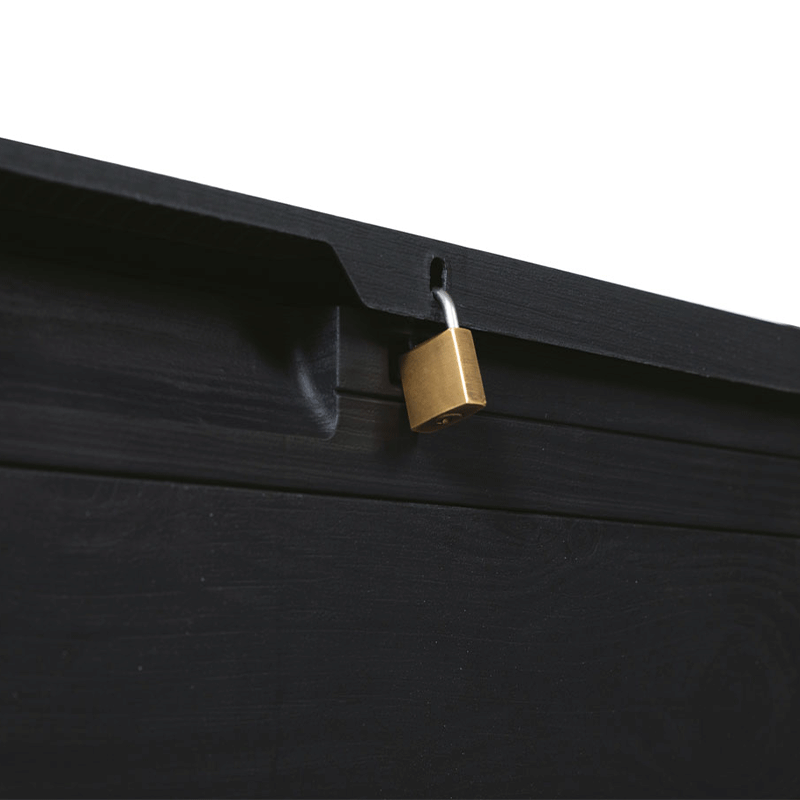 Coffre de jardin WOODY - 160L - Anthracite - Image 4