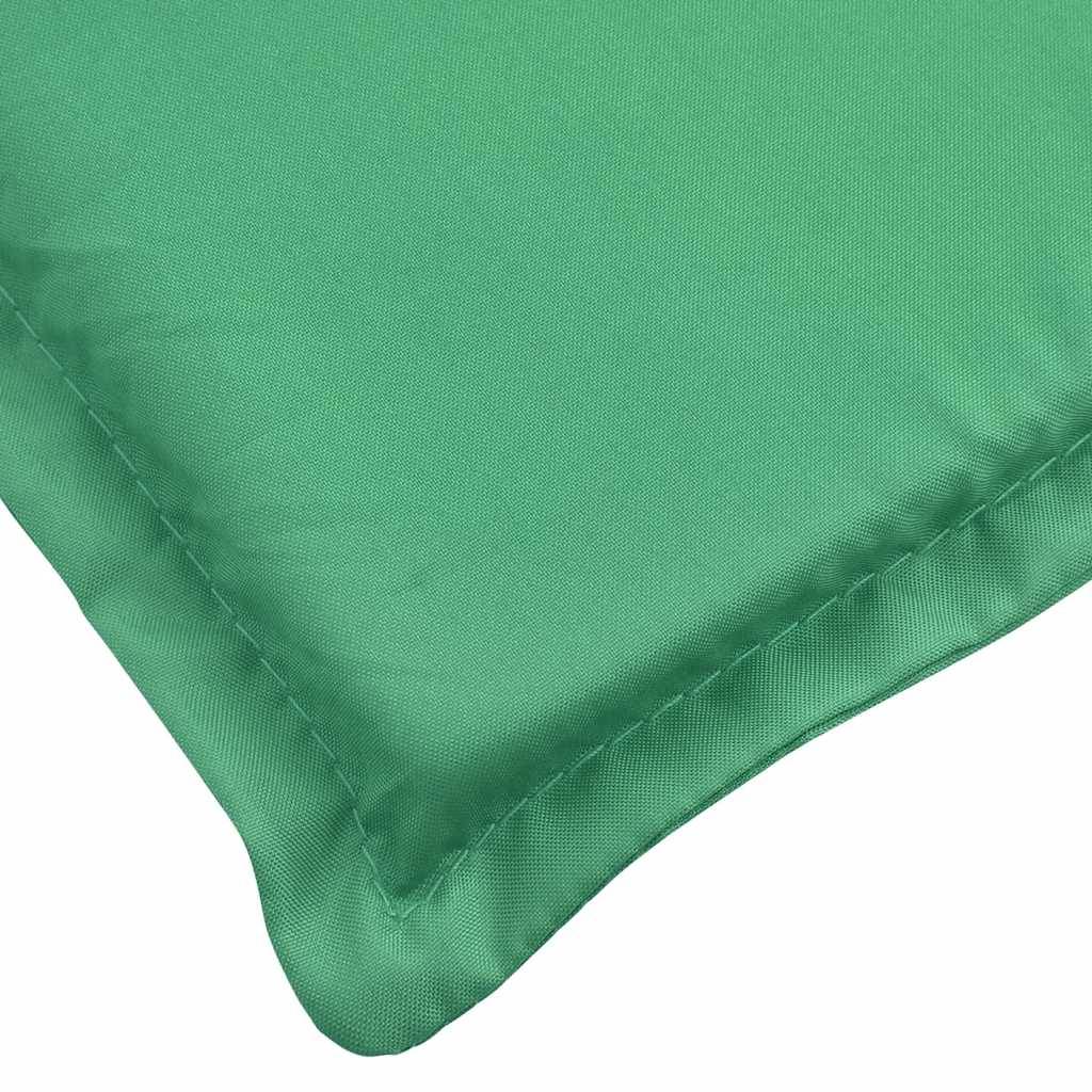 Galette pour Chaise Longue Tissu Oxford Déperlant pour Bain de Soleil Piscine Vert 180x60cm – ComfortXL Outdoor Living - Image 6