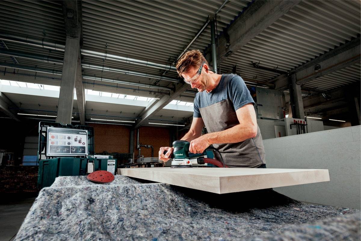 Metabo - Ponceuse excentrique 350W SXE 450 TurboTec - 600129000 - Metabo - Image 2