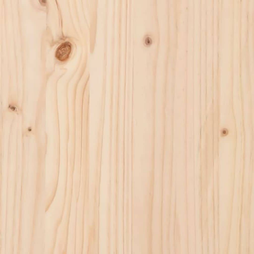 Ensemble de boîtes de jardin 3 pièces bois de pin massif - Image 5