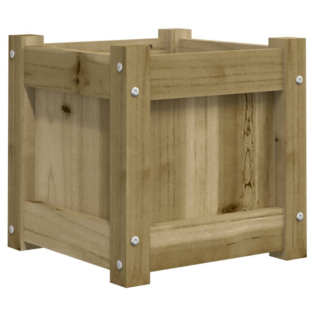 Maison Chic - Jardinière - Bac à Fleurs - Pot De Fleurs 31x31x31 cm bois de pin imprégné - Image 7
