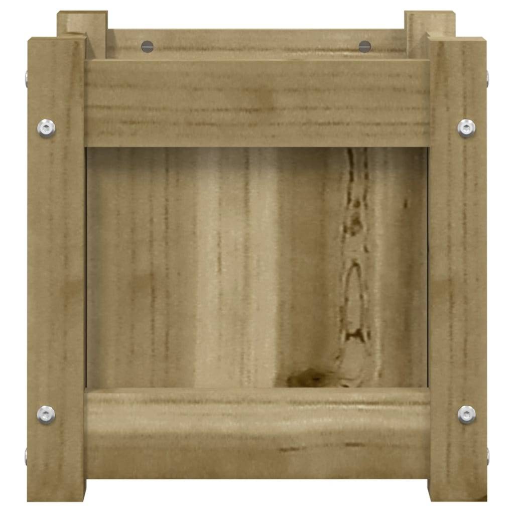 Maison Chic - Jardinière - Bac à Fleurs - Pot De Fleurs 31x31x31 cm bois de pin imprégné - Image 6
