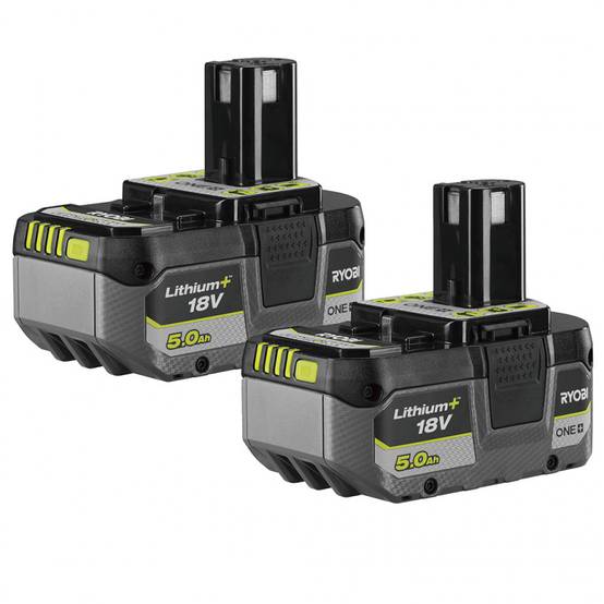 Ryobi - Lot de 2 Batteries RB1850XG 18V ONE+ 5,0Ah RYOBI - Image 1