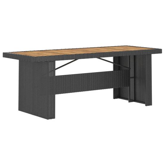 Vidaxl - Salon de jardin 11 pcs avec coussins résine tressée noir vidaXL 3059350 - Image 9