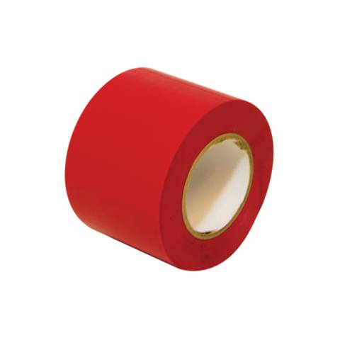 Ruban PVC Rouge pour électricien 50mm x 20m HPX - IR5020 - Image 1