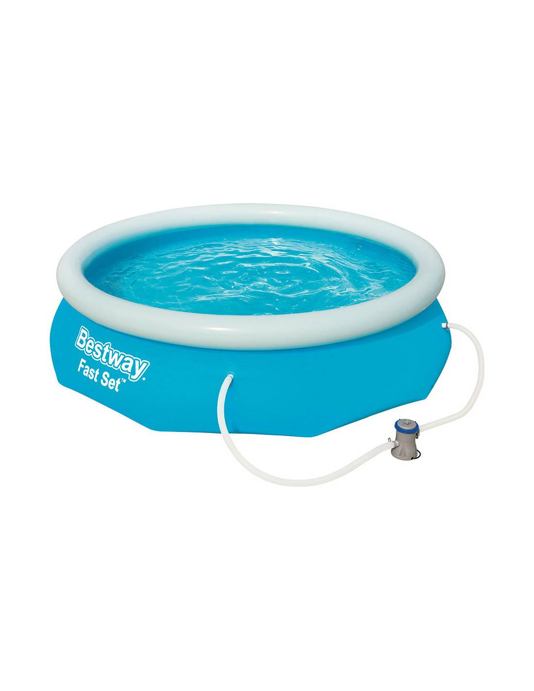 Piscine ø305x76cm 3.200l Avec Purificateur 1249l/h Bestway