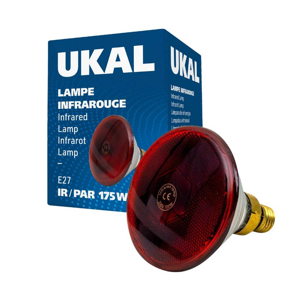 Ukal - Ampoule infrarouge PAR 175 W rouge UKAL - Image 5