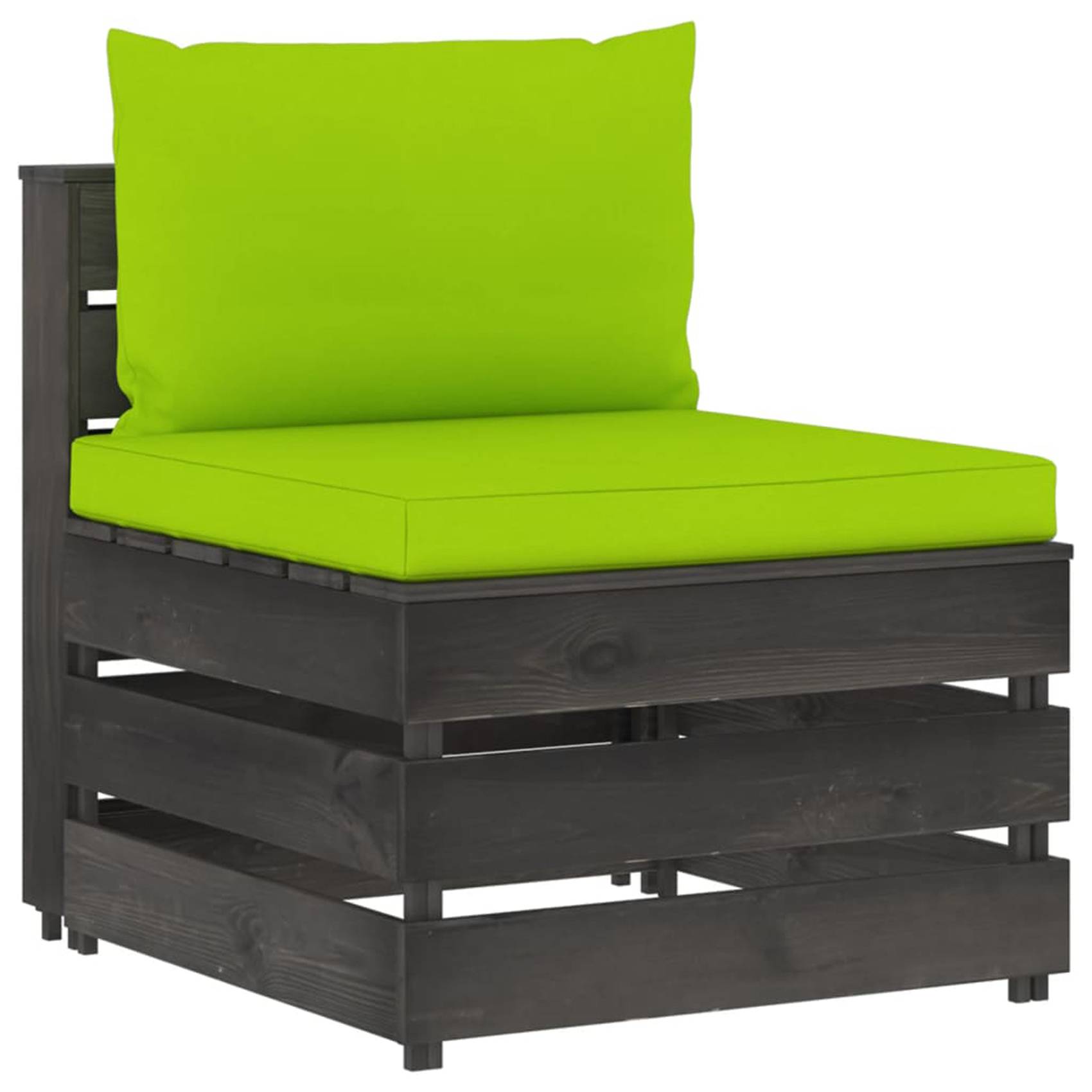 Vidaxl - Salon détente en palette avec coussins colorés - vidaXL - Image 4