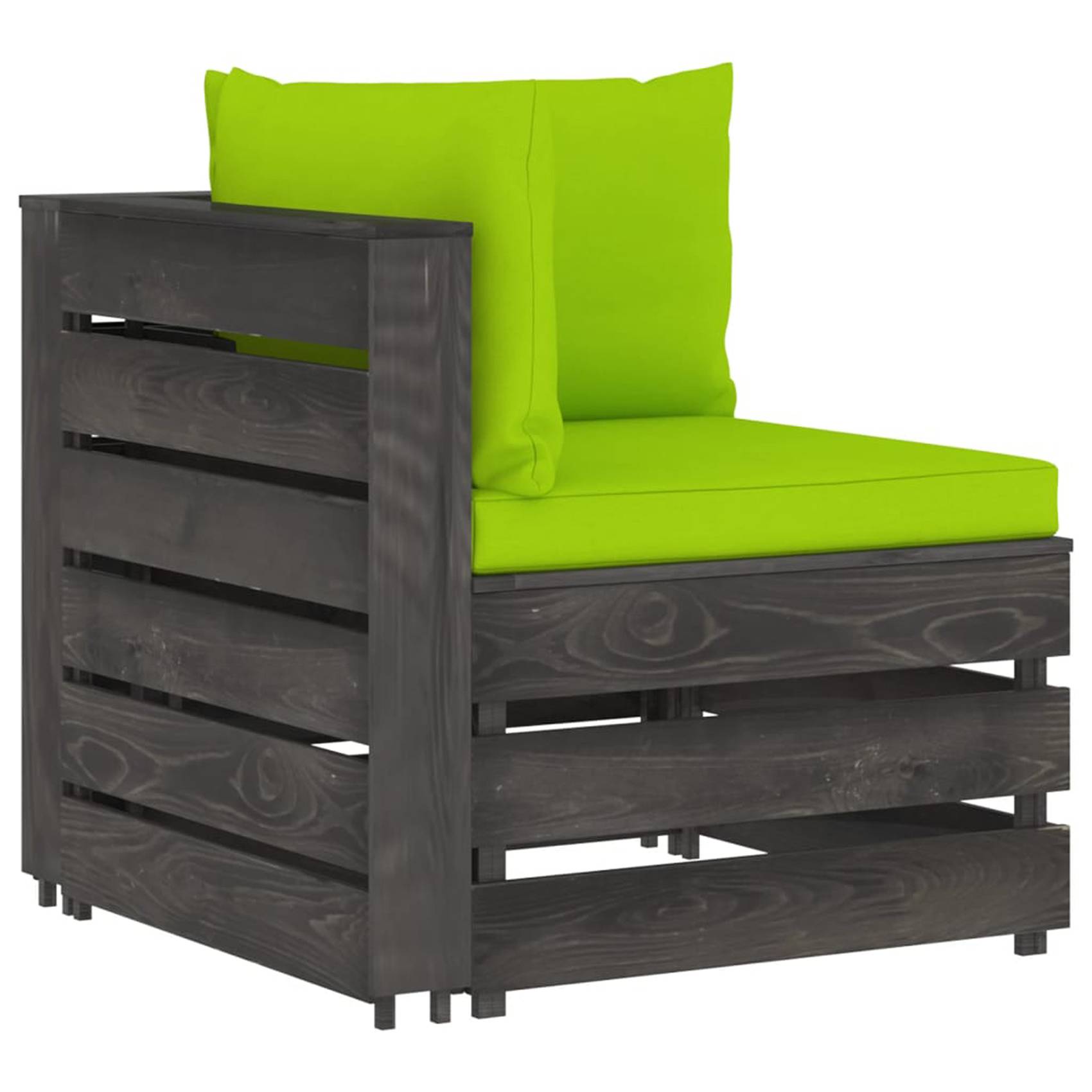 Vidaxl - Salon détente en palette avec coussins colorés - vidaXL - Image 3