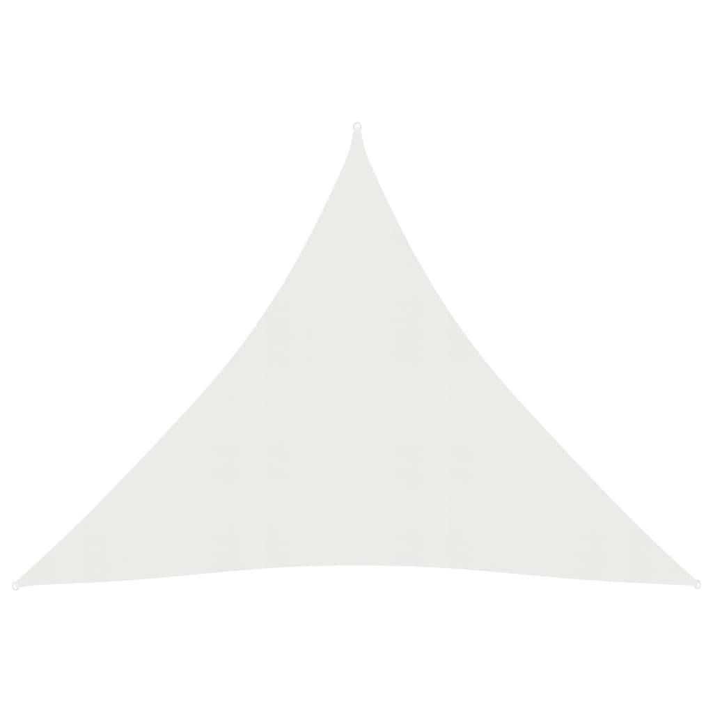 Helloshop26 - Voile toile d'ombrage parasol 160 g/m² 4 x 4 x 4 m PEHD blanc - Image 1
