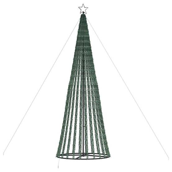Sapin De Noël - Arbre de Noël lumineux conique 1028 LED blanc froid 403 cm - Image 4