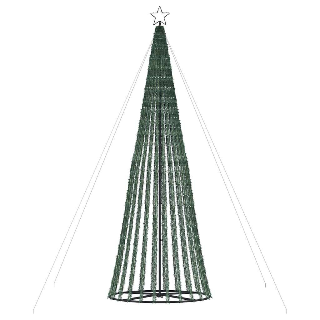 Sapin De Noël - Arbre de Noël lumineux conique 1028 LED blanc froid 403 cm - Image 6