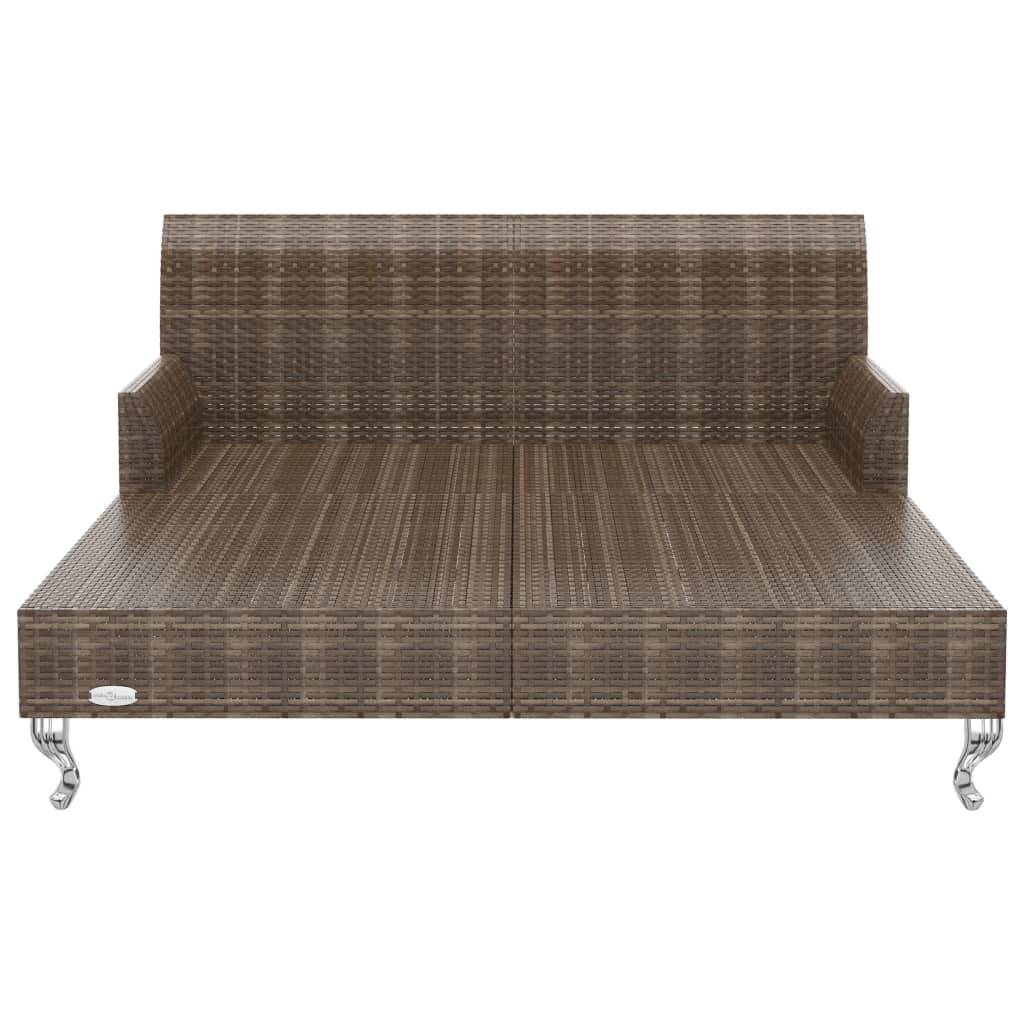 Prolenta Premium - Chaise longue pliante/transat Claire-Eléonore-Rose Crème 200 X 132 X 71 cm - P87209C - Image 2