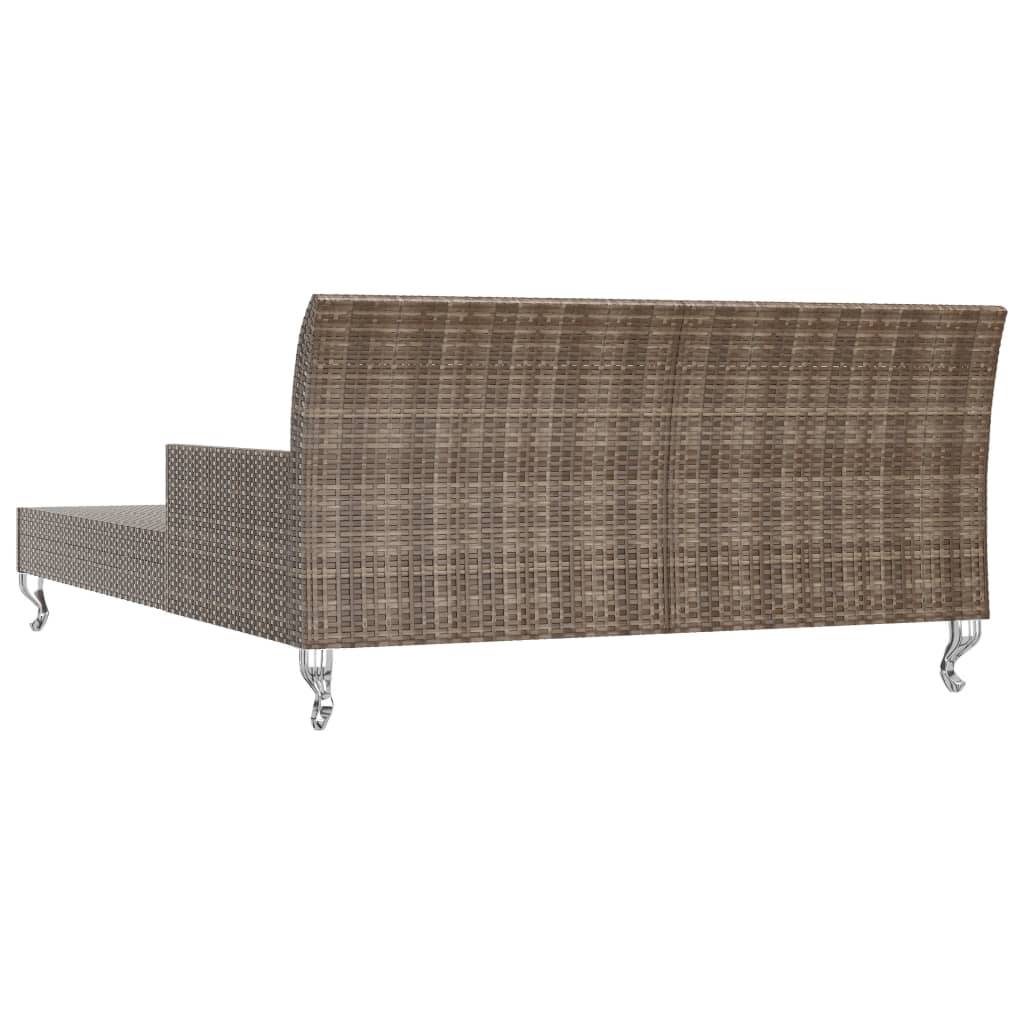 Prolenta Premium - Chaise longue pliante/transat  Claire-Eléonore-Rose Crème   200 X 132 X 71 cm  - P87209C - Image 3