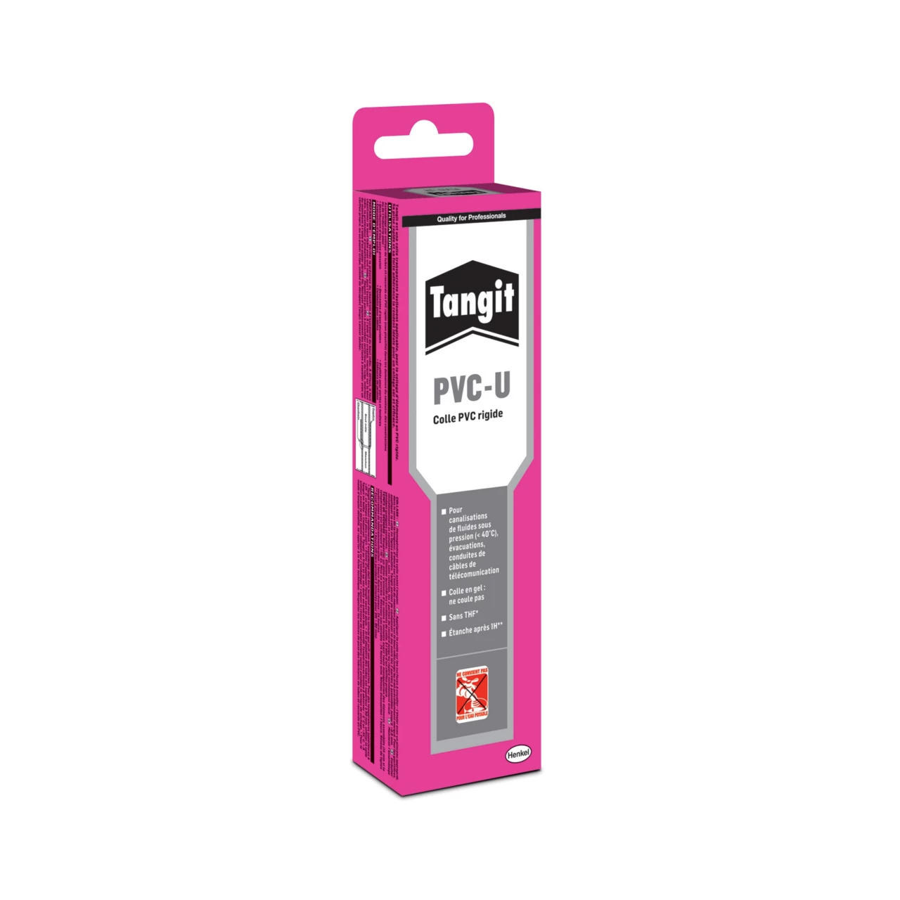 Colle TANGIT pour collage tube PVC-U / ABS - 125 g - 1846470