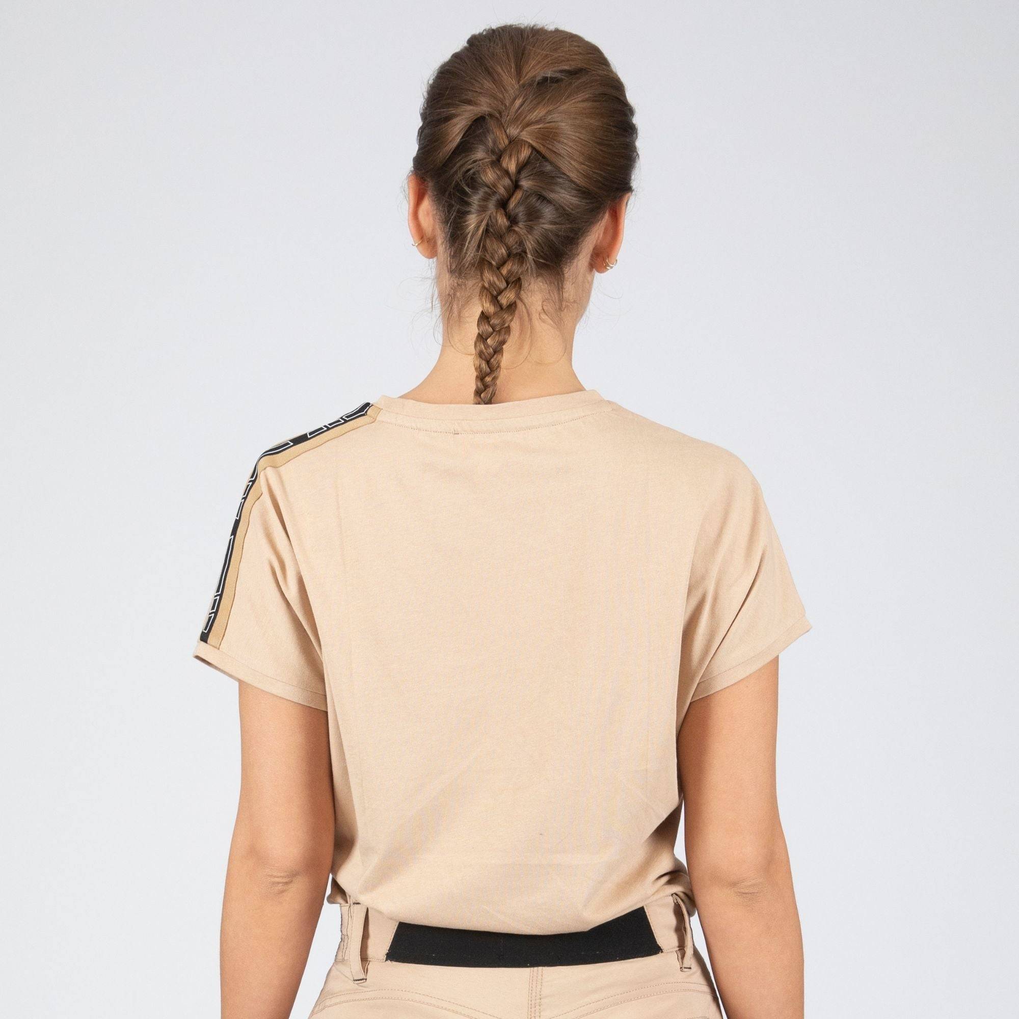 Nineworths - LUDI - T-SHIRT MANCHES COURTES DE TRAVAIL - 1070 | Crème - Image 3