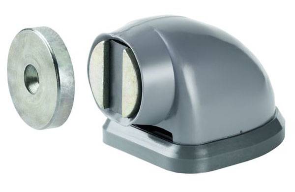 Arrêtoir de porte fixation au sol 10kg D16 gris CF22 2 V gris - ARELEC - 564010