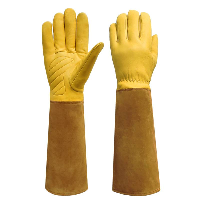 Gants de protection RONCIER épines et ronces - Taille 11.5cm - Brun-Lytech - Image 1