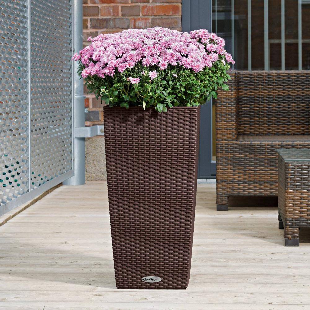 Lechuza - Pot De Fleur Lechuza Cubico Cottage 40 - Kit Complet, Moka - Image 4