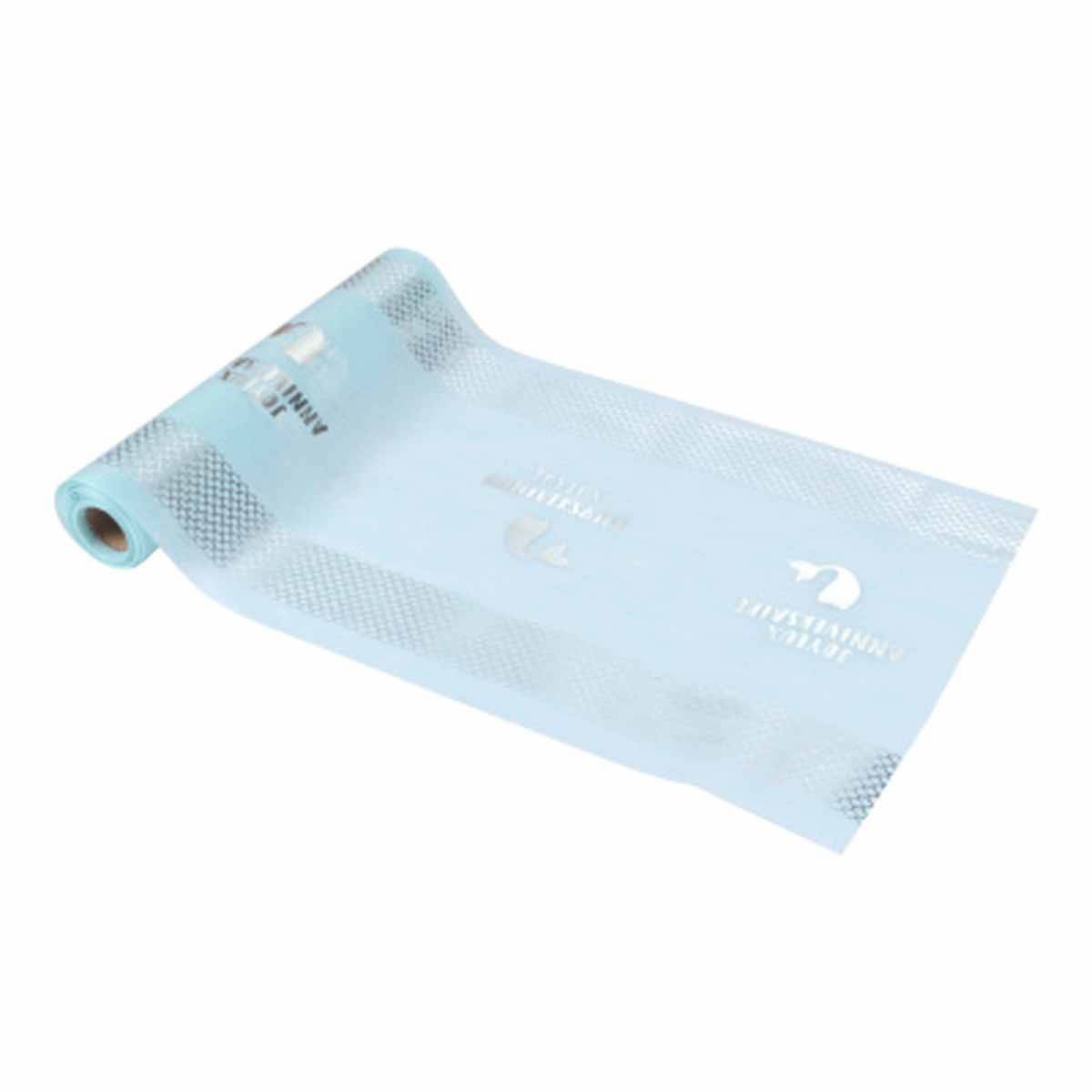 Chemin de Table Jetable "Sirène" 28cmx5m Bleu