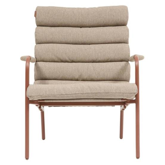 Hesperide - Fauteuil relax de jardin Solani acajou Hespéride - Image 7