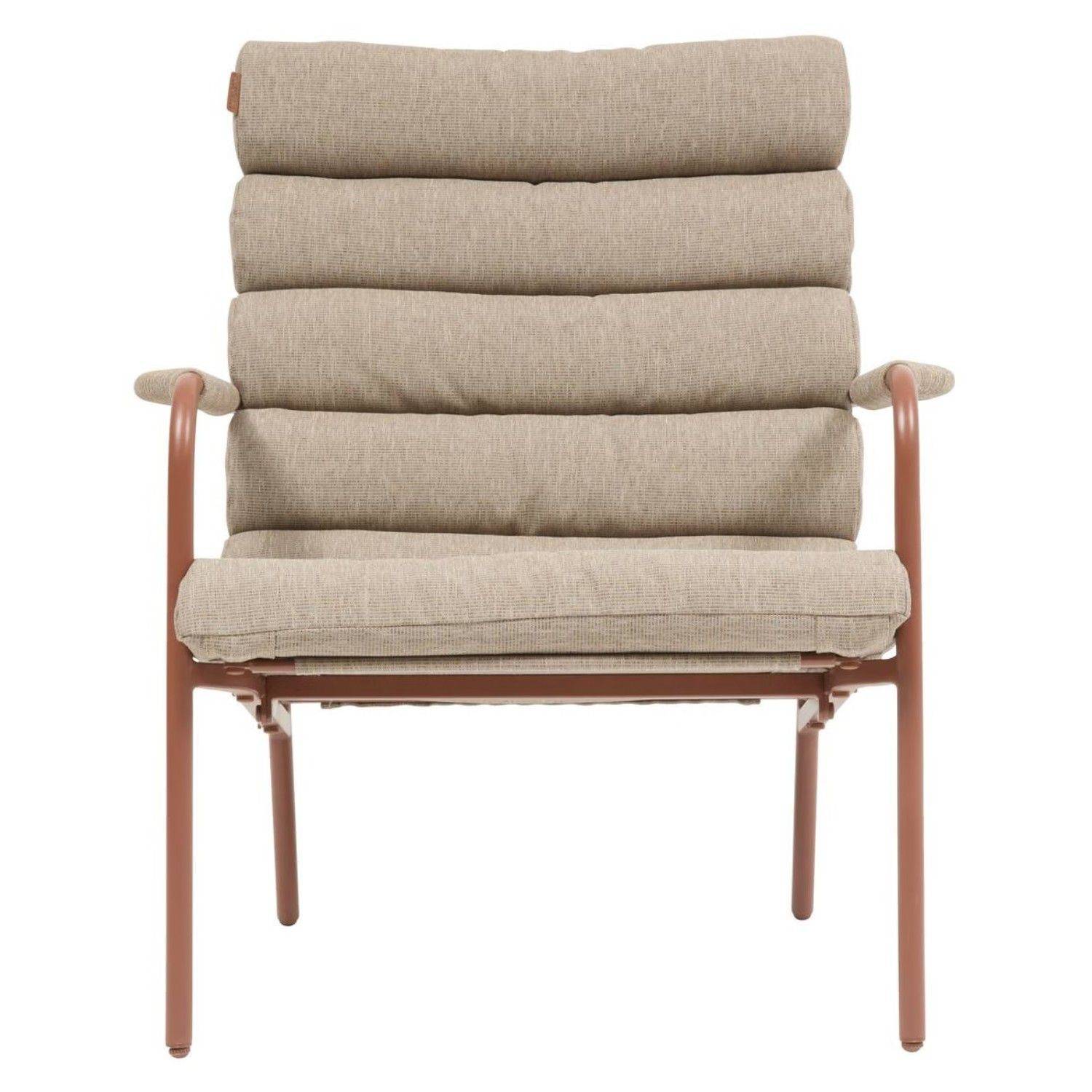 Hesperide - Fauteuil relax de jardin Solani acajou Hespéride - Image 7