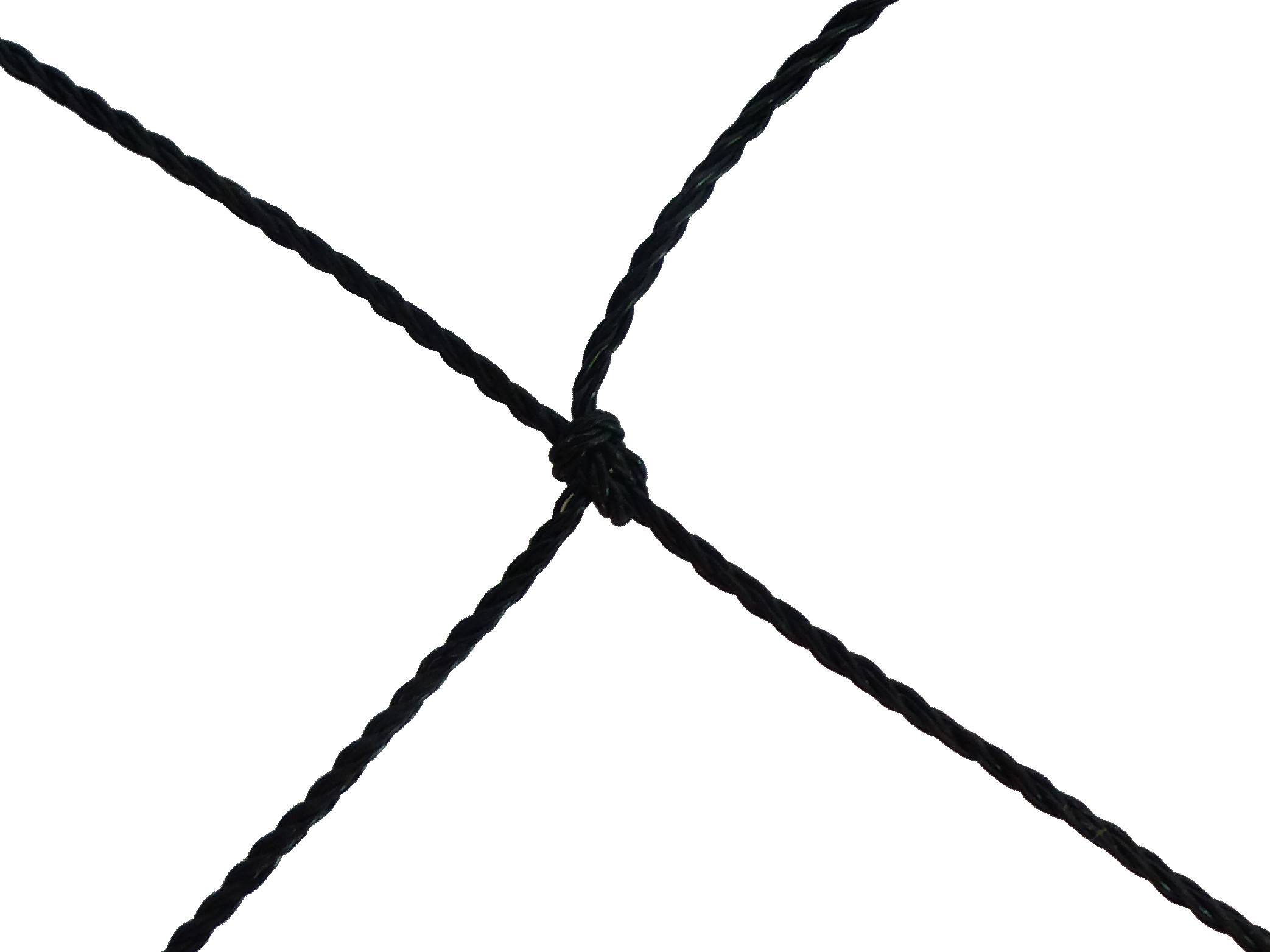 Filet de volière - Maille de 30mm Noir 12m x 25m - Image 2
