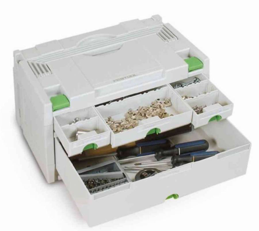 Systainer SYS 3-SORT/4 FESTOOL - 4 tiroirs - 491522 - Image 2