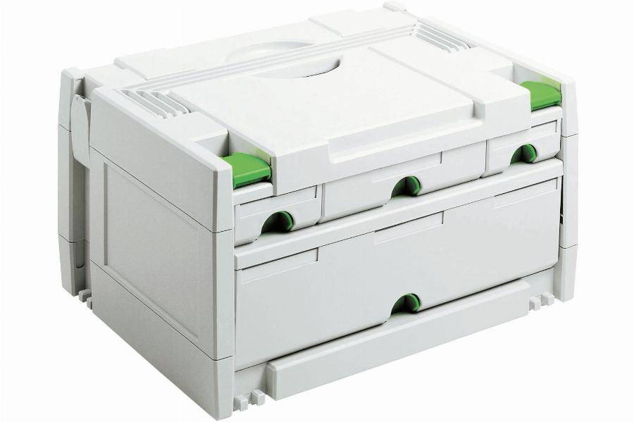 Systainer SYS 3-SORT/4 FESTOOL - 4 tiroirs - 491522