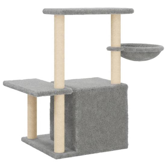Vidaxl - Arbre à chat avec griffoirs en sisal Gris clair 83 cm vidaXL 172110 - Image 7