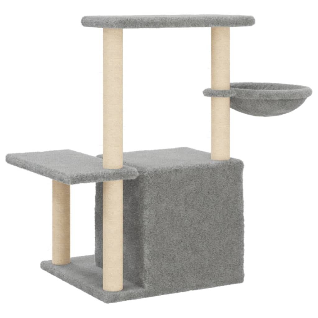 Vidaxl - Arbre à chat avec griffoirs en sisal Gris clair 83 cm vidaXL 172110 - Image 7