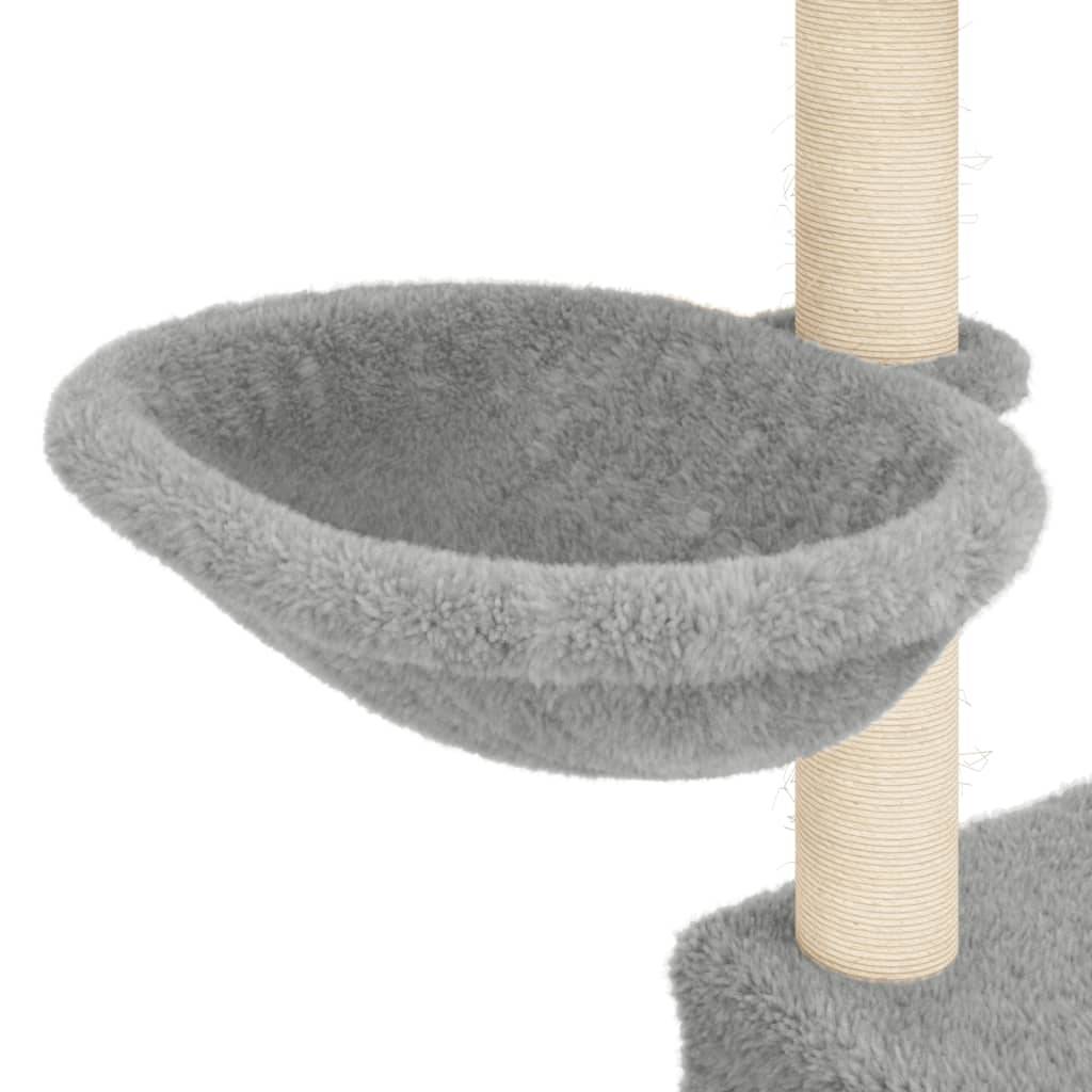 Vidaxl - Arbre à chat avec griffoirs en sisal Gris clair 83 cm vidaXL 172110 - Image 5