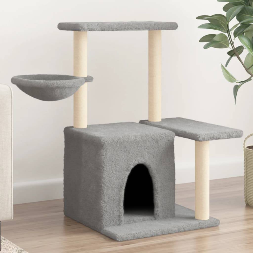 Vidaxl - Arbre à chat avec griffoirs en sisal Gris clair 83 cm vidaXL 172110 - Image 1