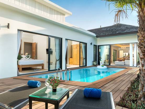 Piscine Bois Rectangle " Aruba 120 "- 5.00 X 3.00 X 1.24 M -habitat Et Jardin - Image 1