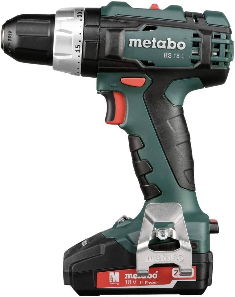 Metabo - Perceuse-visseuse 18V BS 18 L Set + 2 batteries 2Ah + chargeur + coffret - METABO - 602321870 - Image 3