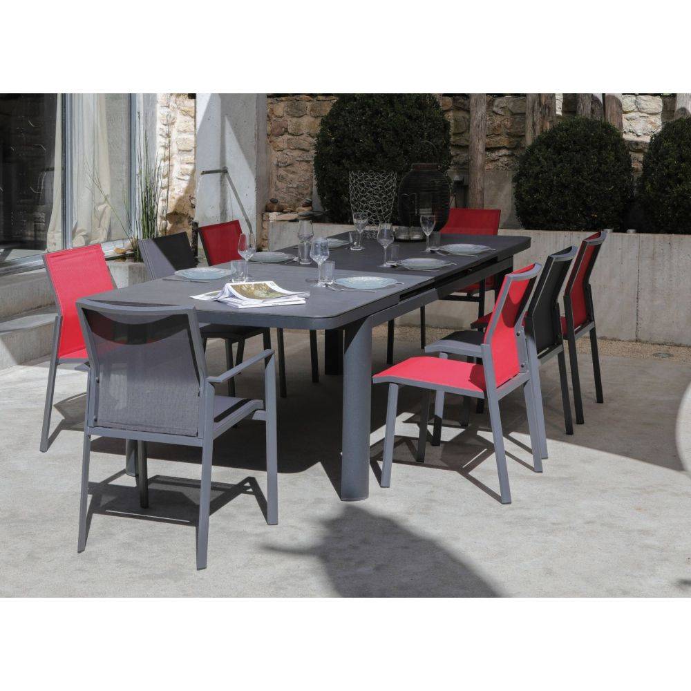 Proloisirs - Chaise de jardin empilable Delia - Image 2