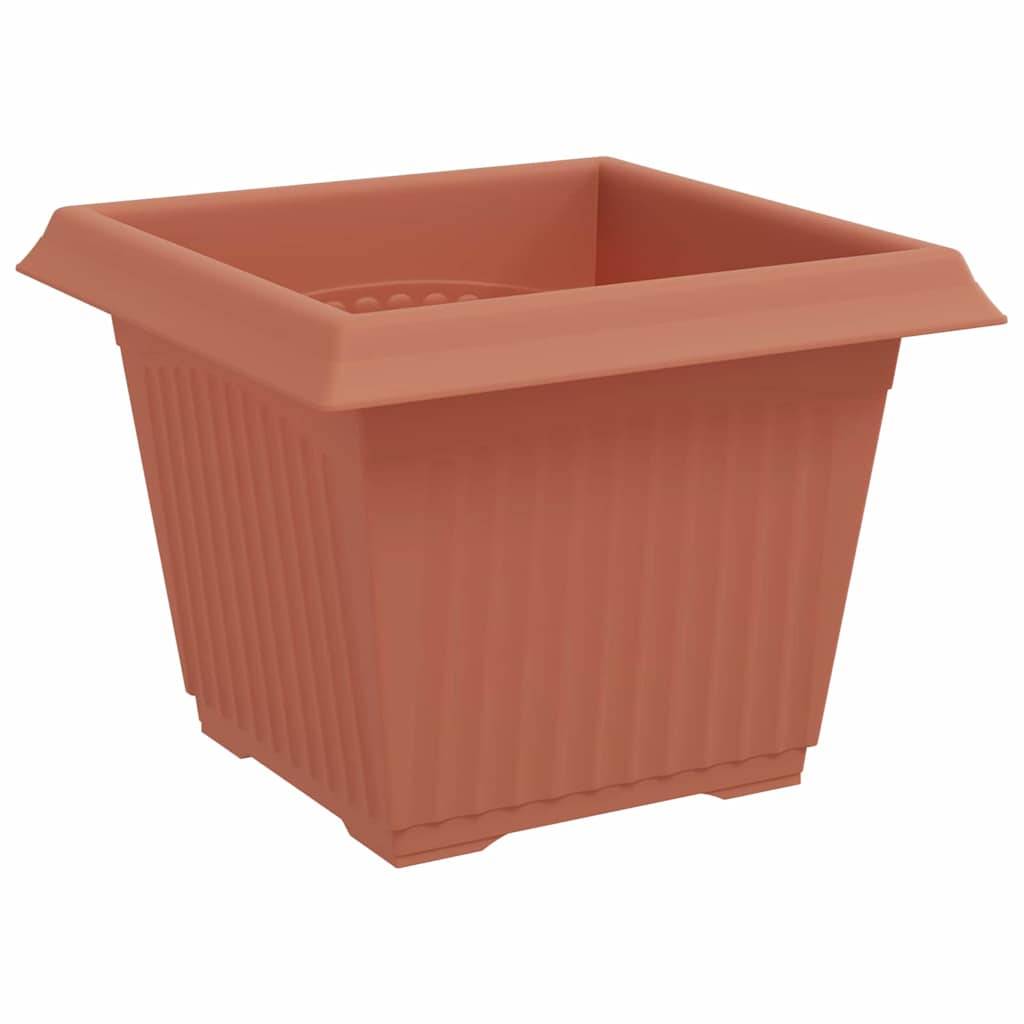Vidaxl - Pots de plantes 24 pc Rouge brique Plastique vidaXL 3403306 - Image 7