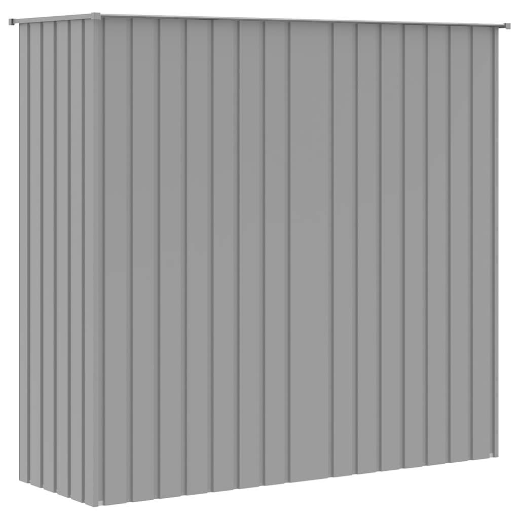 Cage Extérieure Acier Galvanisé Spacieuse Gris 215x78x200cm - ComfortXL Outdoor Living - Image 8