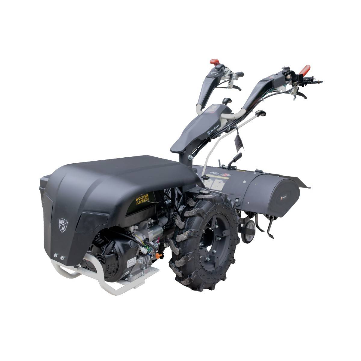 Motoculteur thermique Agricole 18CV 500Cm3 OHV 4T Démarrage électrique Fraises rotative 800mm Guidon réglable Lamborghini - Image 6