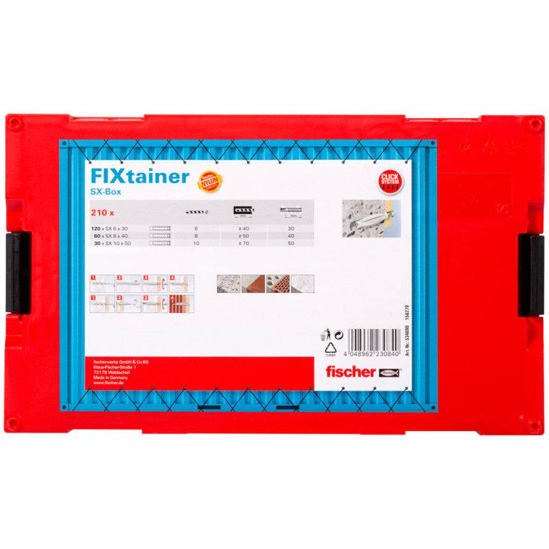 Fischer - Boîte modulable FIXtainer FISCHER 534090 avec 210 chevilles à expansion SX Fischer - Image 4