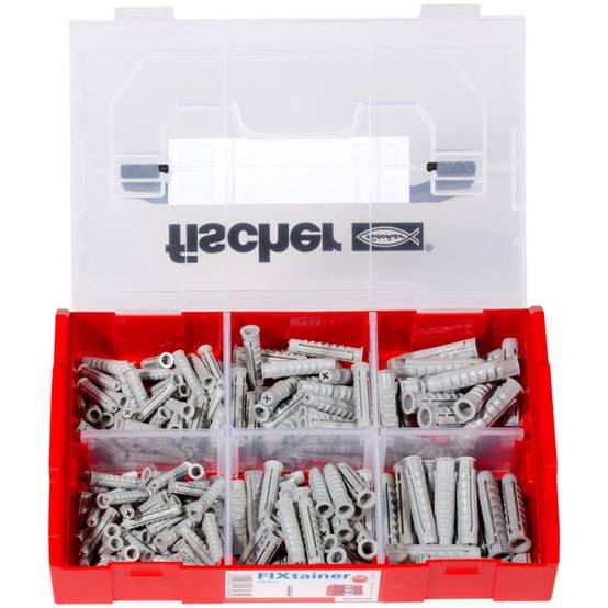 Fischer - Boîte modulable FIXtainer FISCHER 534090 avec 210 chevilles à expansion SX Fischer - Image 1