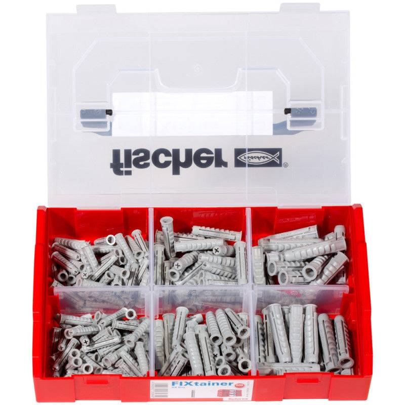 Fischer - Boîte modulable FIXtainer FISCHER 534090 avec 210 chevilles à expansion SX Fischer - Image 1