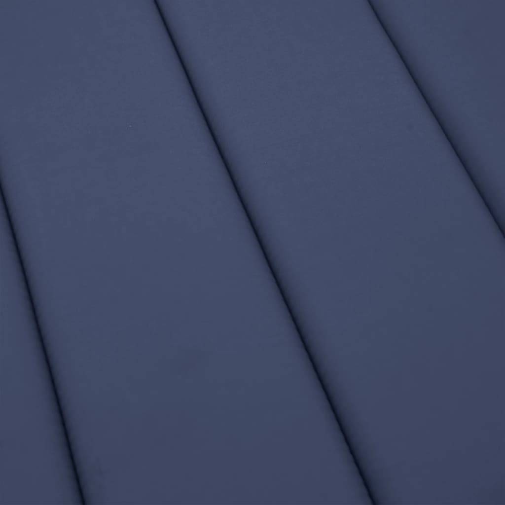 PANGIVO - Coussin de chaise longue tissu oxford bleu marine 200 x 50 x 4 cm - PANGIVO - Image 7