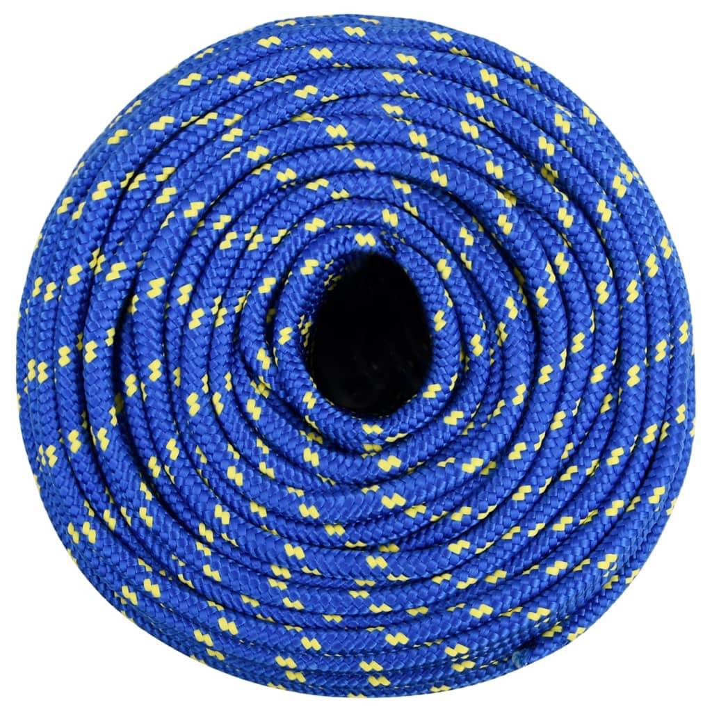 Corde de bateau Bleu 6 mm 50 m Polypropylène Maison Chic - Image 3